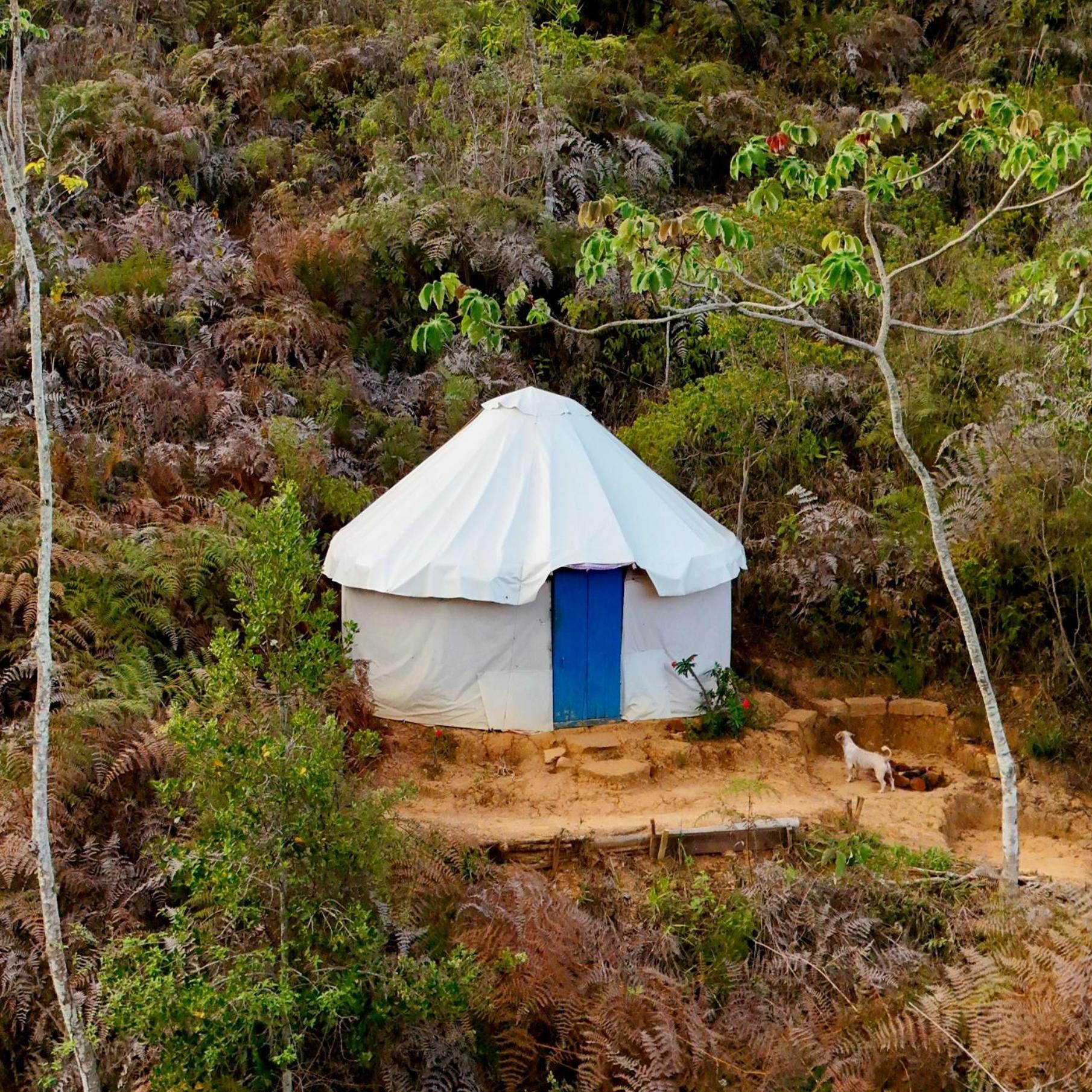 La Pacha Hostel Barichara Eksteriør billede